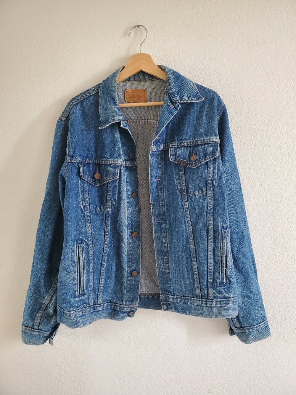 Vintage Genuine Roebucks Denim Trucker Jacket